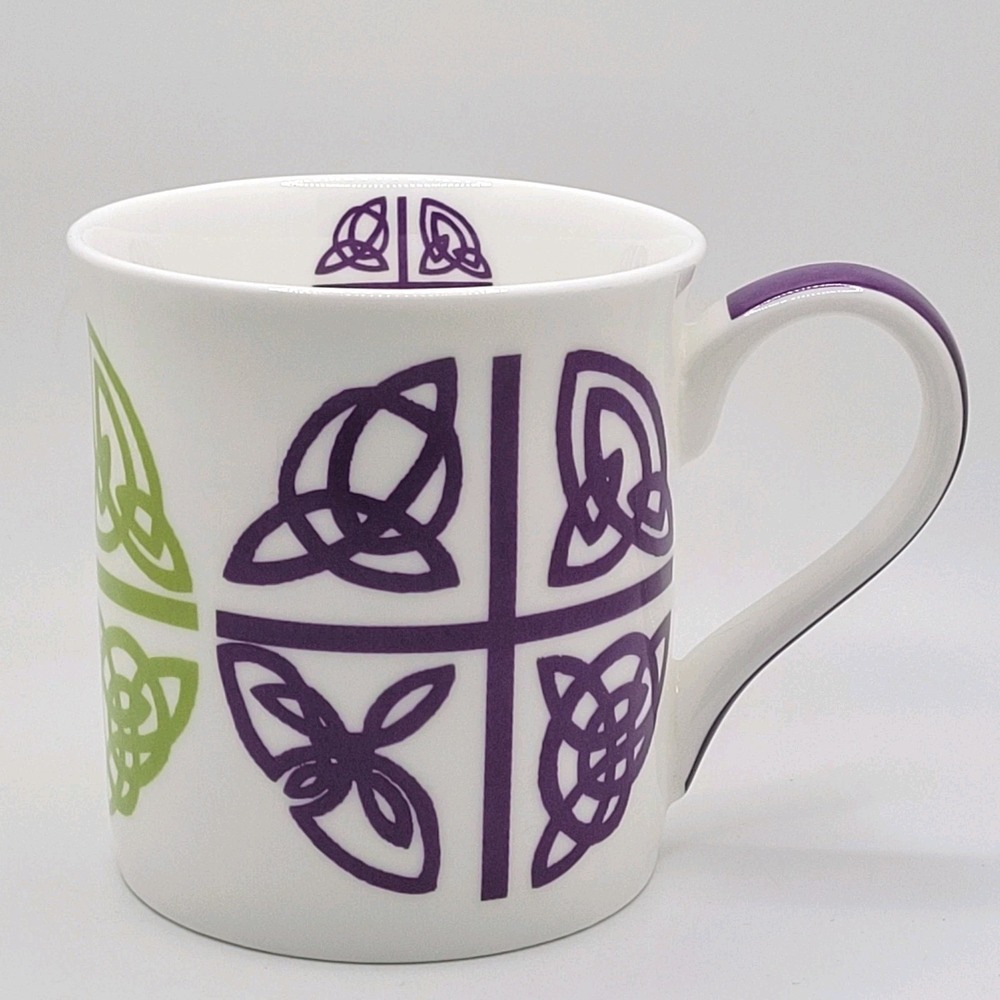 Wild Goose Irish Coffee Mug‎ Celtic Love Cross Bone China Studio